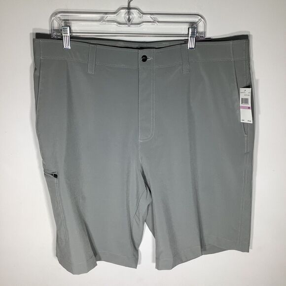 Callaway Mens Opti Stretch Golf Shorts Gray Size 38 NWT - Picture 2 of 9
